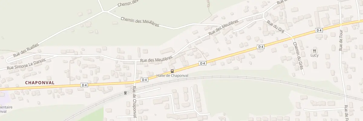 Plan du 46 Rue Marceau à Auvers-sur-Oise