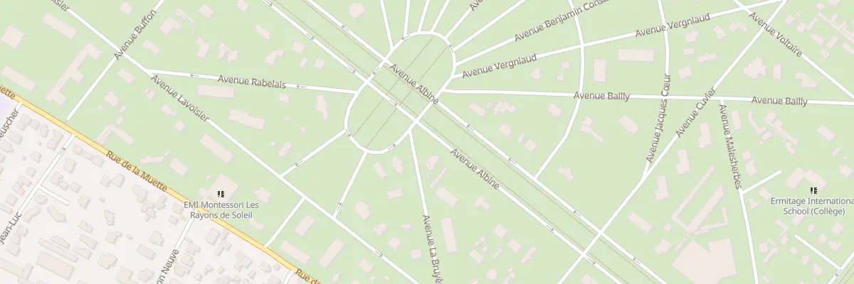Plan du 16 Av la Bruyère à Maisons-Laffitte