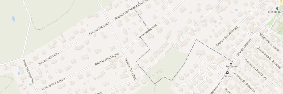 Plan du 11 Av de Moissan à Gif-sur-Yvette