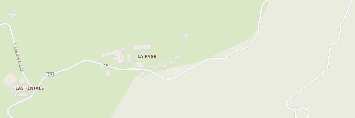 Plan du 5025 La Fage à Jouqueviel