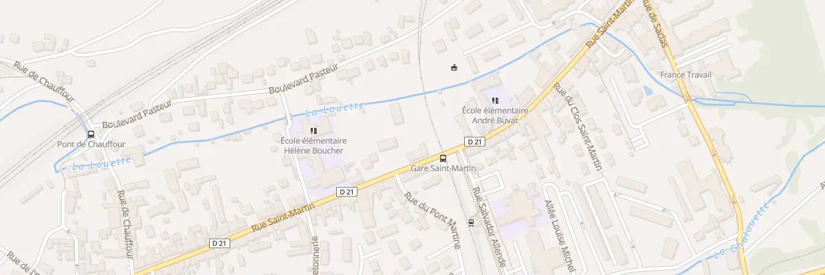 Plan du 26 Rue Saint-Martin à Étampes