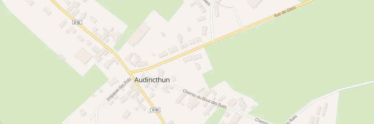 Plan du 5 Enc des Peupliers à Audincthun
