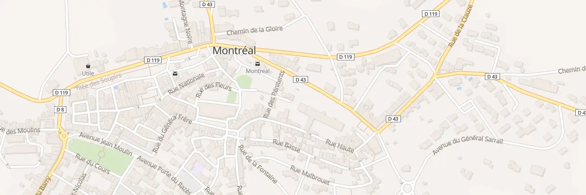 Plan du 2 Rue des Remparts à Montréal