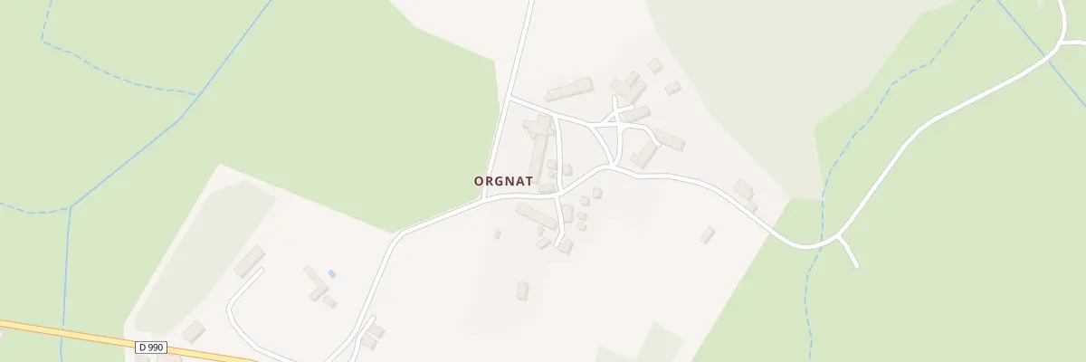 Plan du 11 Orgnat à Saint-Dizier-la-Tour