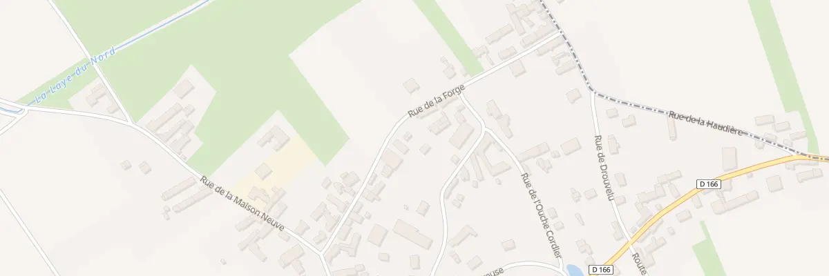 Plan du 7 Rue de la Forge à Santeau