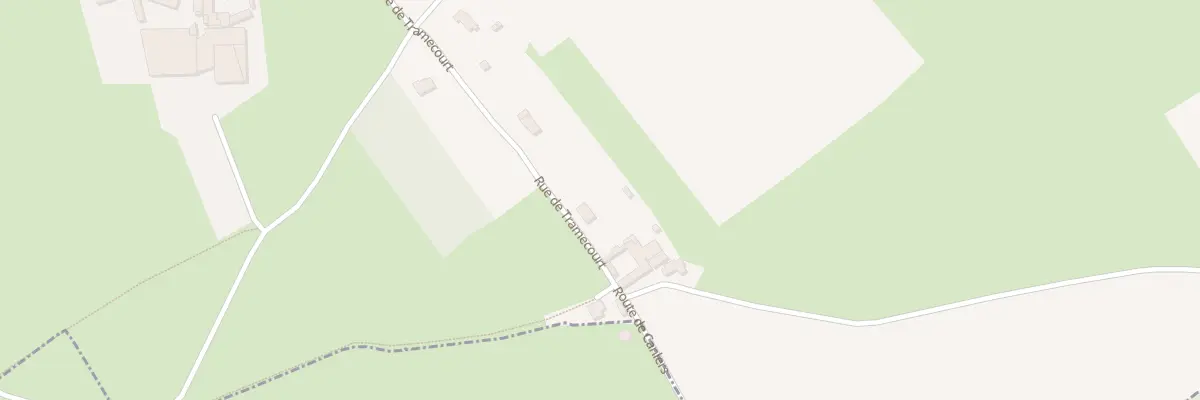 Plan du 13 Rue de Tramecourt à Canlers