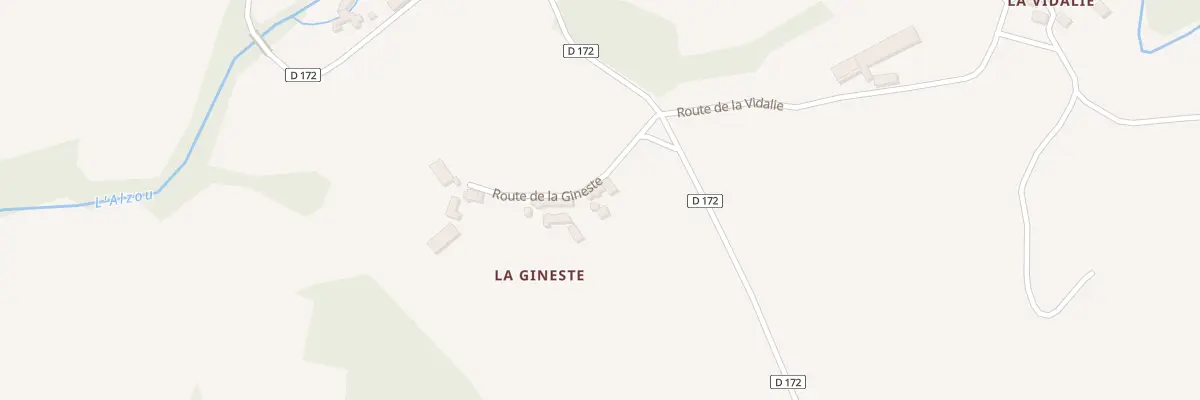 Plan du 5058 La Gineste à Brandonnet