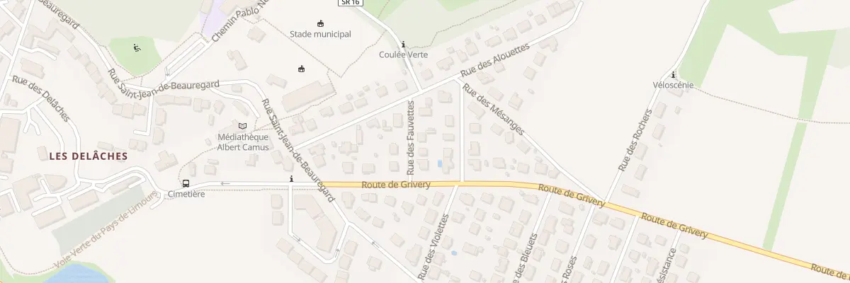 Plan du 6 Rue des Fauvettes à Gometz-le-Châtel
