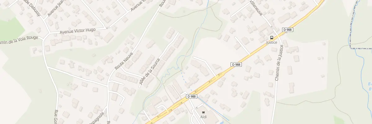 Plan du 2 All des Treillageurs à Gometz-le-Châtel