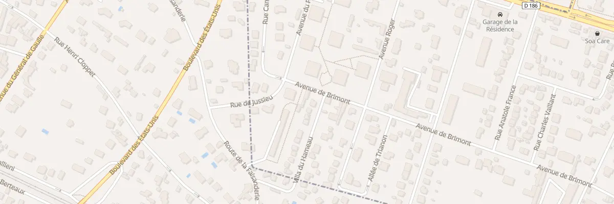Plan du 51 Av de Brimont à Chatou