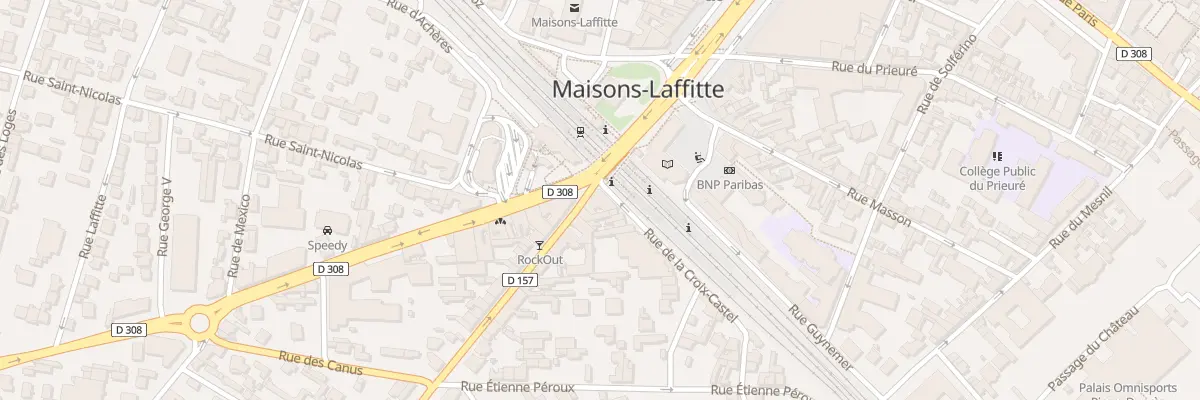 Plan du 1 Av de Saint Germain à Maisons-Laffitte