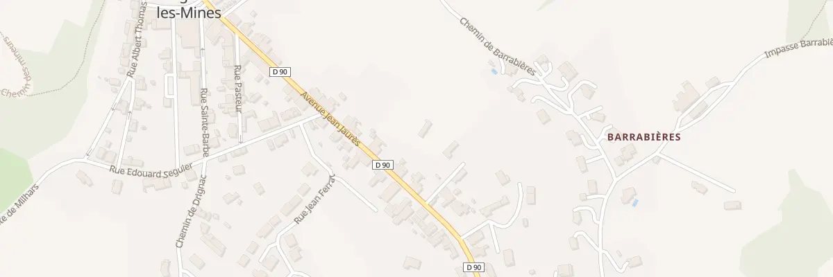 Plan du 62B Rue Jean Jaures à Cagnac-les-Mines