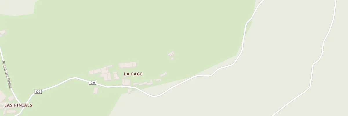 Plan du 1639 Rte de La Fage à Jouqueviel