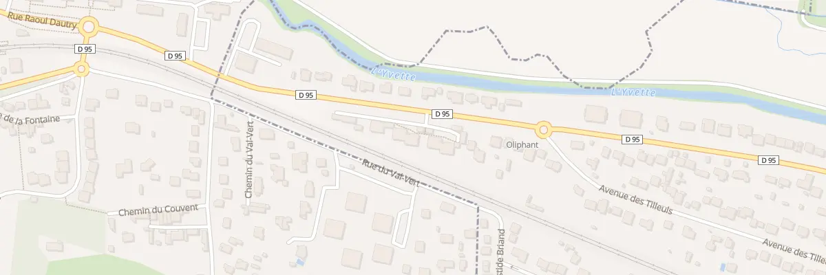 Plan du 151 Rue Charles de Gaulle à Bures-sur-Yvette