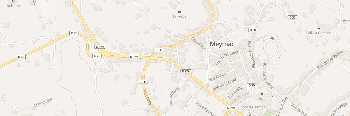 Plan du 29 Av Limousine à Meymac