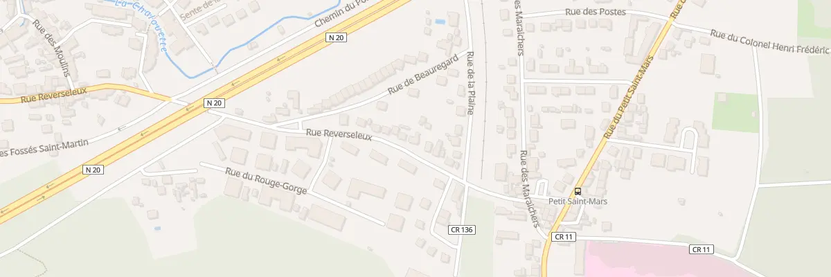 Plan du 20 Rue Reverseleux à Étampes