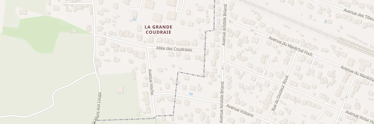 Plan du 26 All des Coudraies à Gif-sur-Yvette