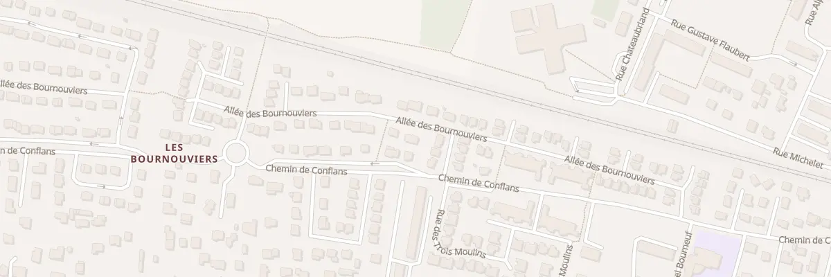 Plan du 25 All des Bournouviers à Herblay-sur-Seine
