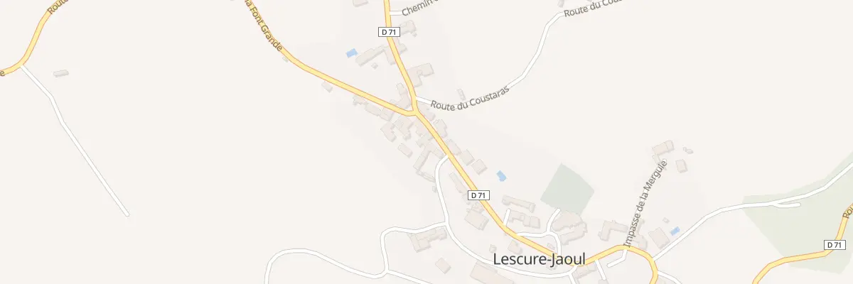 Plan du 5133 Lescure à Lescure-Jaoul