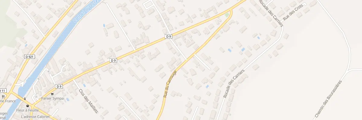 Plan du 33 Rue du Carrouge à Fay-aux-Loges