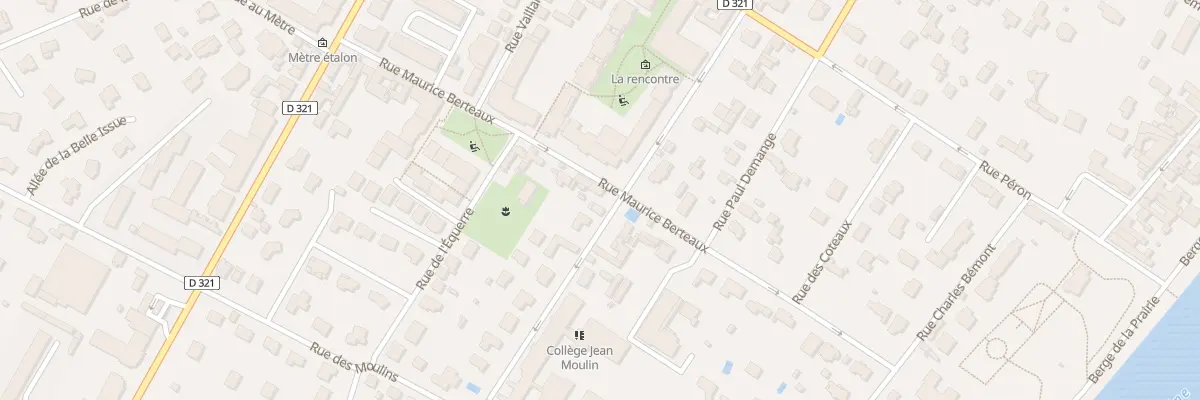 Plan du 20 Rue Maurice Berteaux à Croissy-sur-Seine