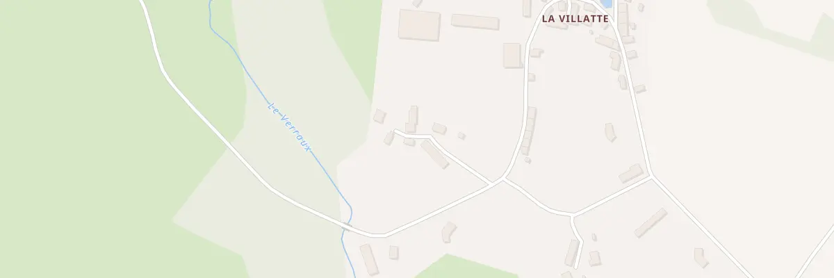 Plan du 24 La Villatte à Parsac
