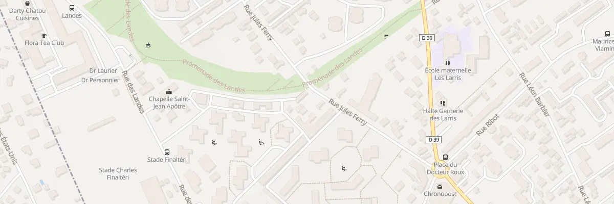 Plan du 29 Rue Jules Ferry à Chatou