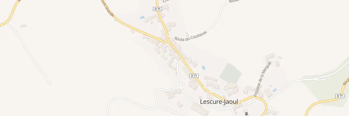 Plan du 5166 Lescure à Lescure-Jaoul