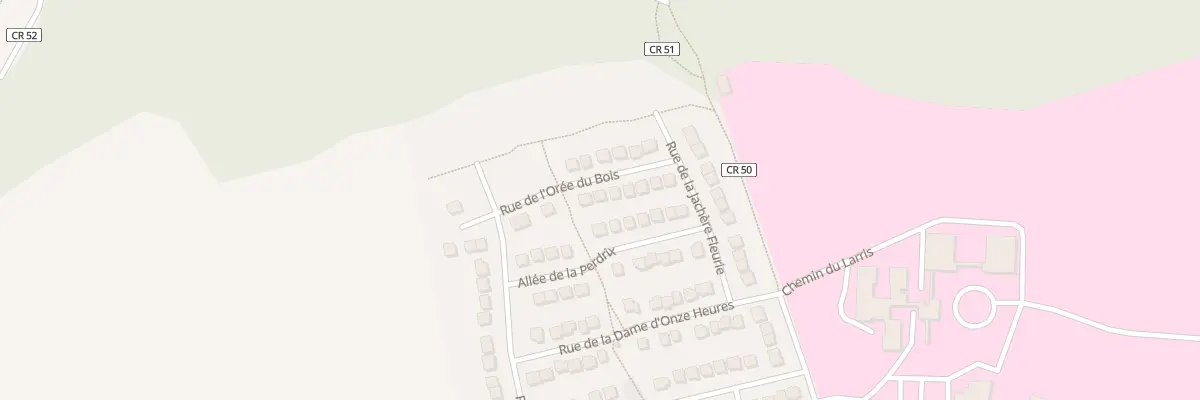 Plan du 16 Rue de l’Orée du Bois à Étampes