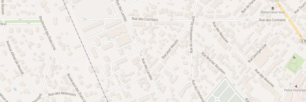 Plan du 126 Rue des Landes à Chatou