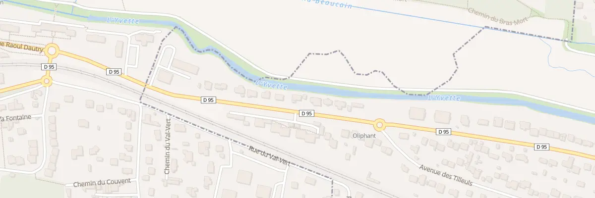 Plan du 142 Rue Charles de Gaulle à Bures-sur-Yvette