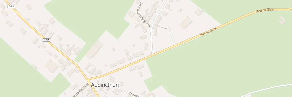 Plan du 20 Enc des Peupliers à Audincthun