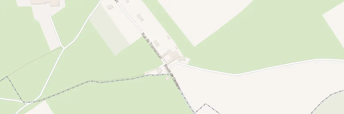 Plan du 15 Rue de Tramecourt à Canlers