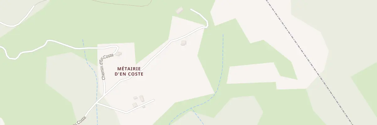 Plan du 3 Che d’En Coste à Bourigeole