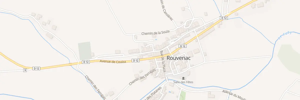 Plan du 9 Rue de la mairie à Val-du-Faby