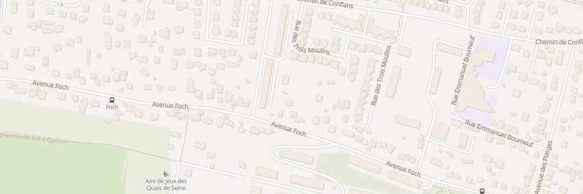 Plan du 38 Av Foch à Herblay-sur-Seine