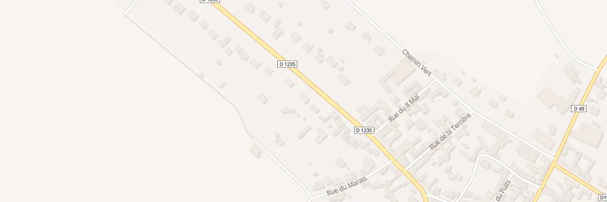 Plan du 33 Rue de Belloy à La Chaussée-Tirancourt