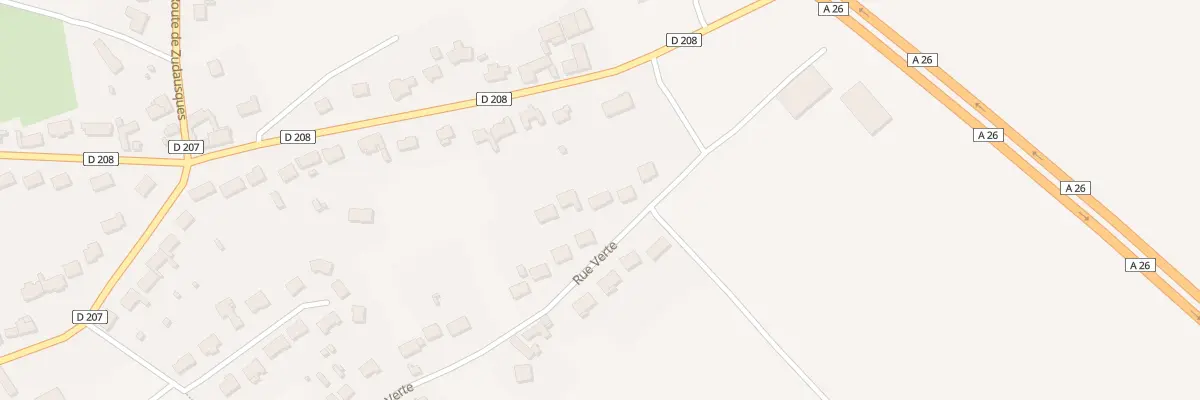 Plan du 565 Rue Verte à Quelmes