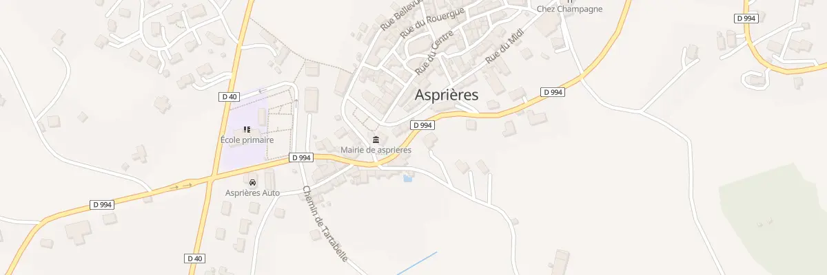 Plan du 5003 Pl du Cazal à Asprières