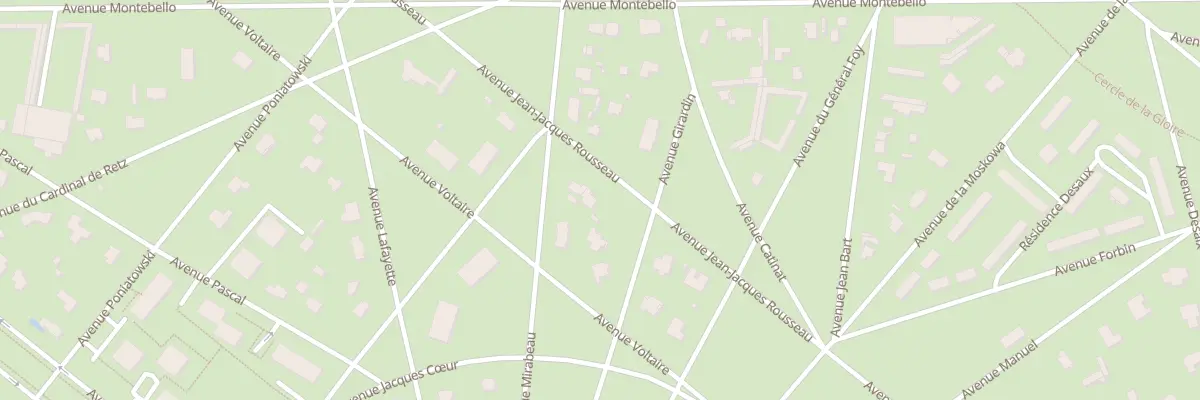 Plan du 17 Av Jean-jacques Rousseau à Maisons-Laffitte