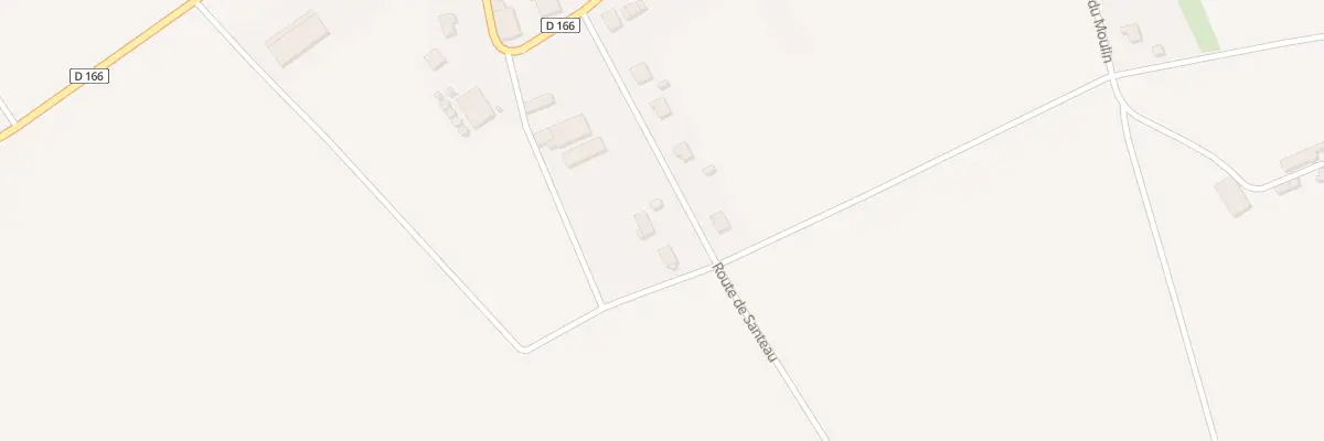 Plan du 7 Rte de Santeau à Santeau