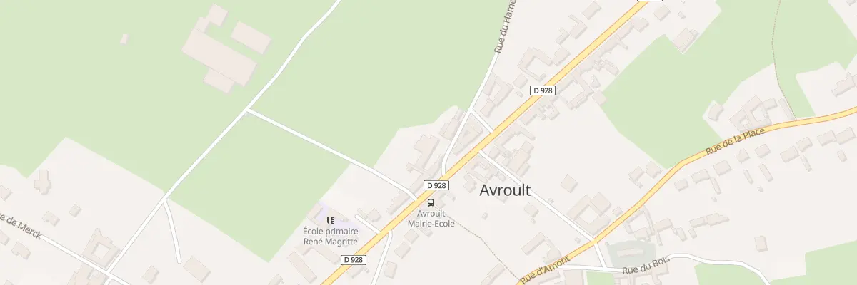 Plan du 44 Rue Principale à Avroult