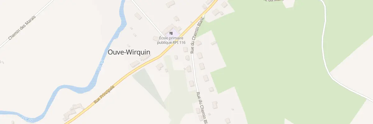Plan du 4 Rue du Chemin Blanc à Ouve-Wirquin
