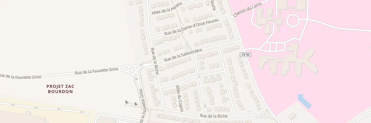 Plan du 12 Rue de la Sablonnière à Étampes