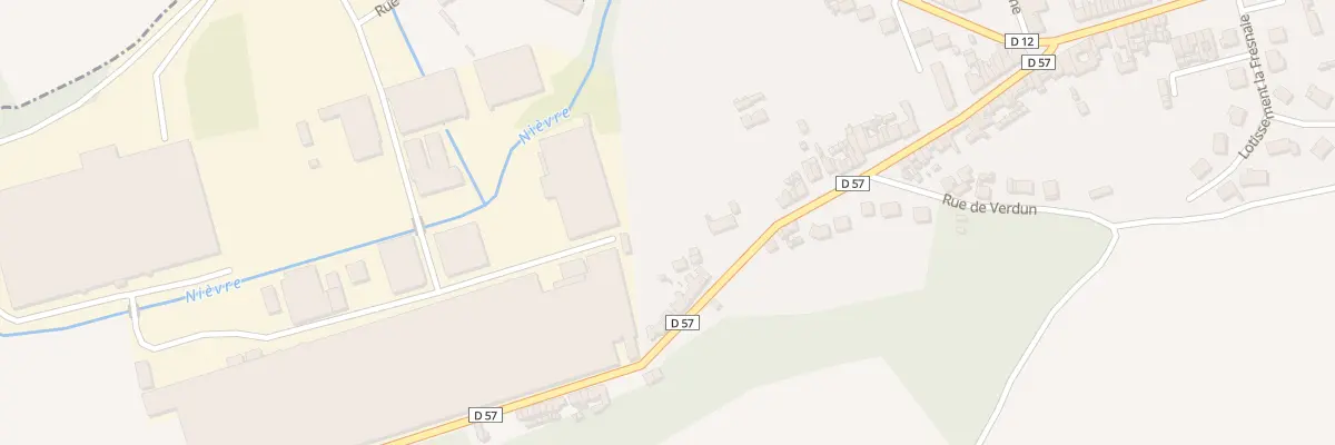 Plan du 68 Rue Jean-baptiste Saint à Berteaucourt-les-Dames