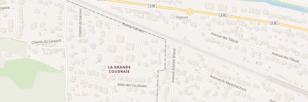 Plan du 16B Rue du Val-vert à Gif-sur-Yvette