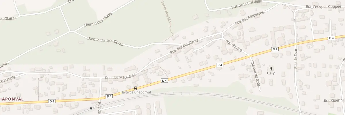 Plan du 34 Rue Marceau à Auvers-sur-Oise
