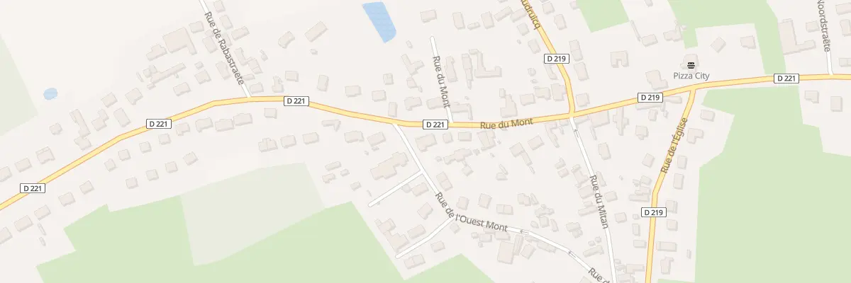 Plan du 1 Rue de l’Ouest Mont à Éperlecques