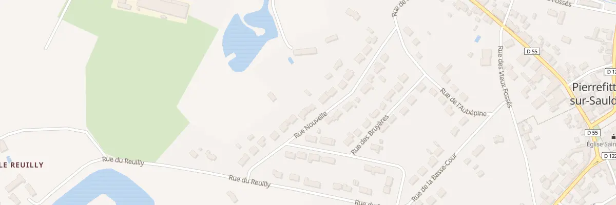 Plan du 17 Rue Nouvelle à Pierrefitte-sur-Sauldre