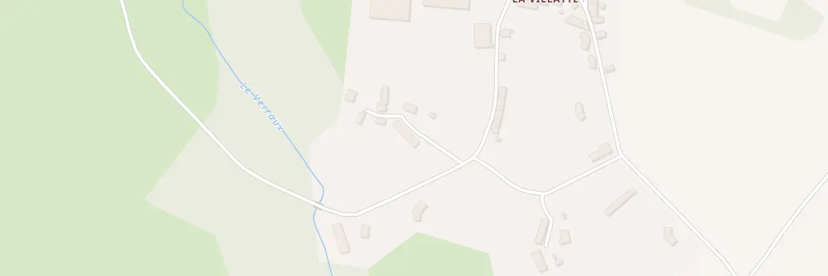 Plan du 25 La Villatte à Parsac